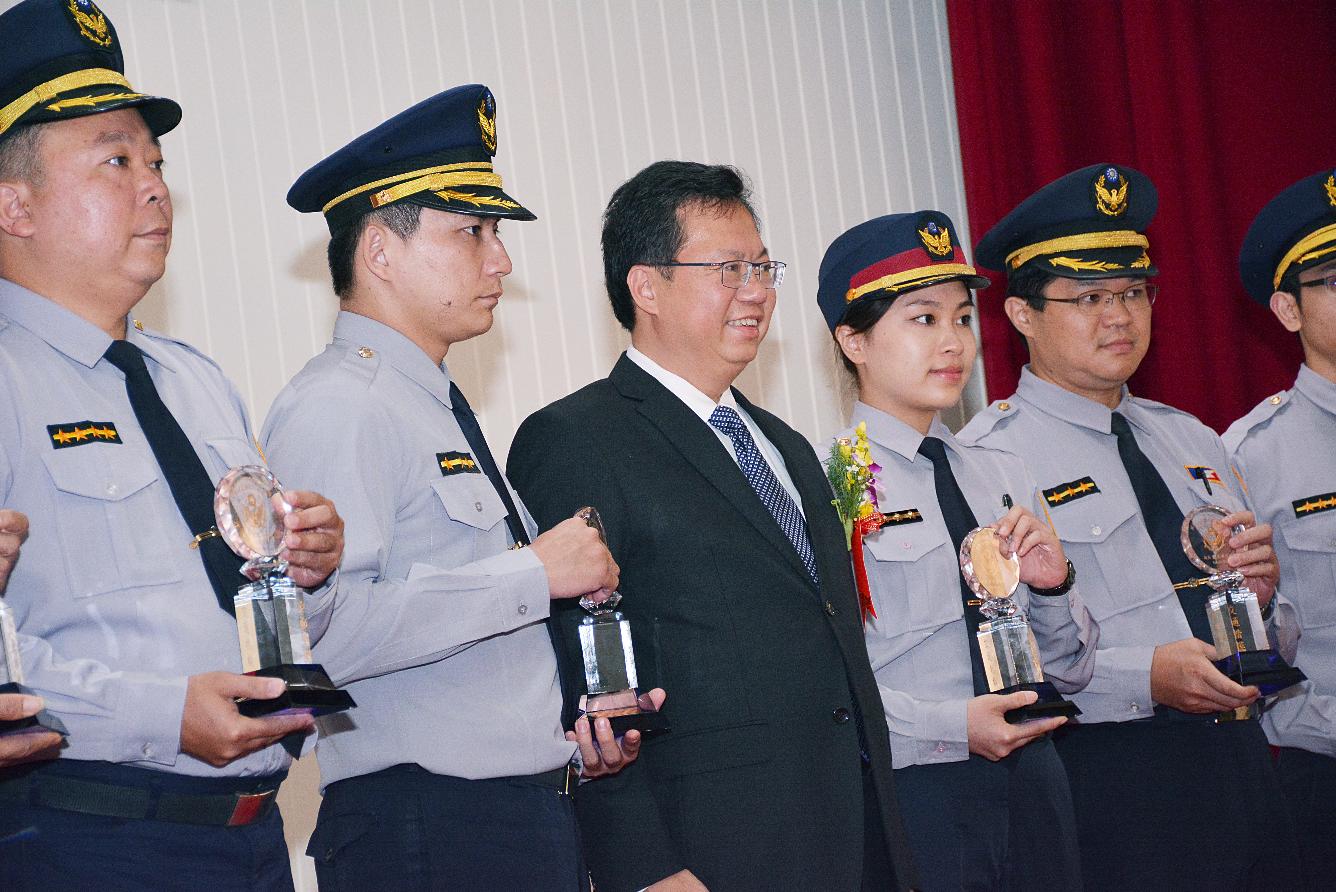 警察節表揚大會 鄭市長：感謝所有警察付出 盼打造桃園成為一個安居樂業的城市