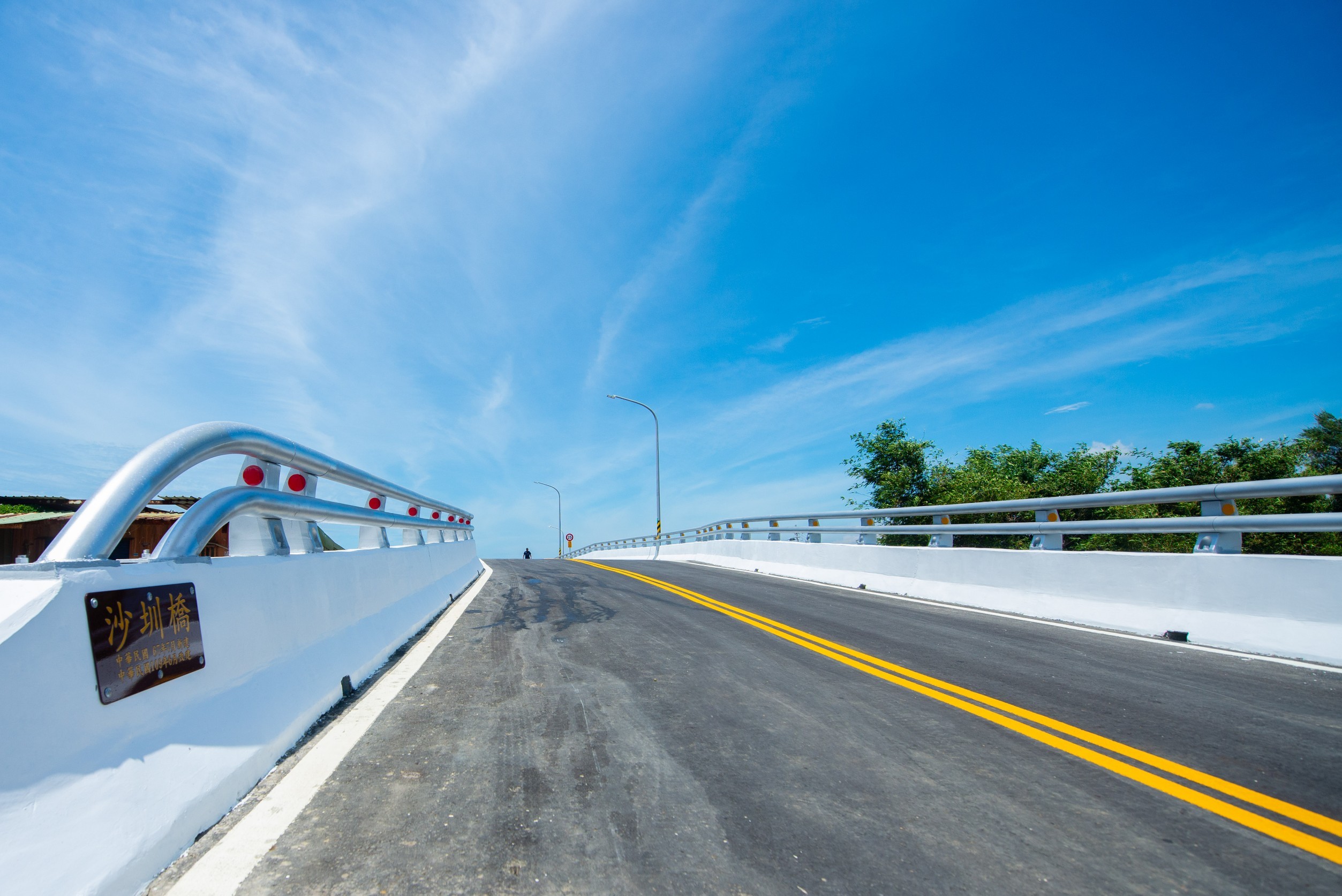 大園區沙圳橋橋梁改建，讓往返沙崙與圳頭的用路民眾更加安全