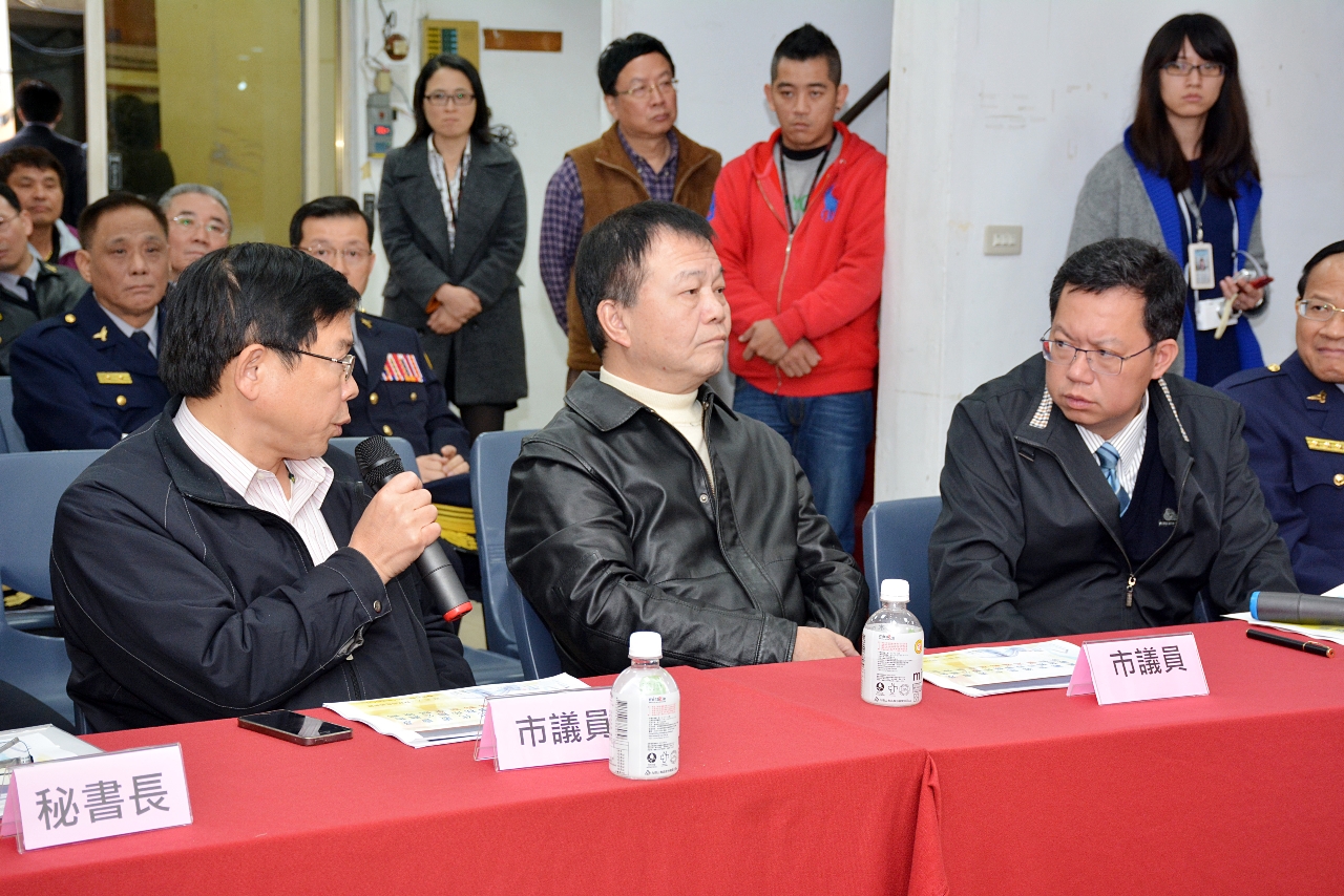 鄭市長：舊觀音代表會等閒置空間設警消備勤室、老人會館、親子館及里民活動中心