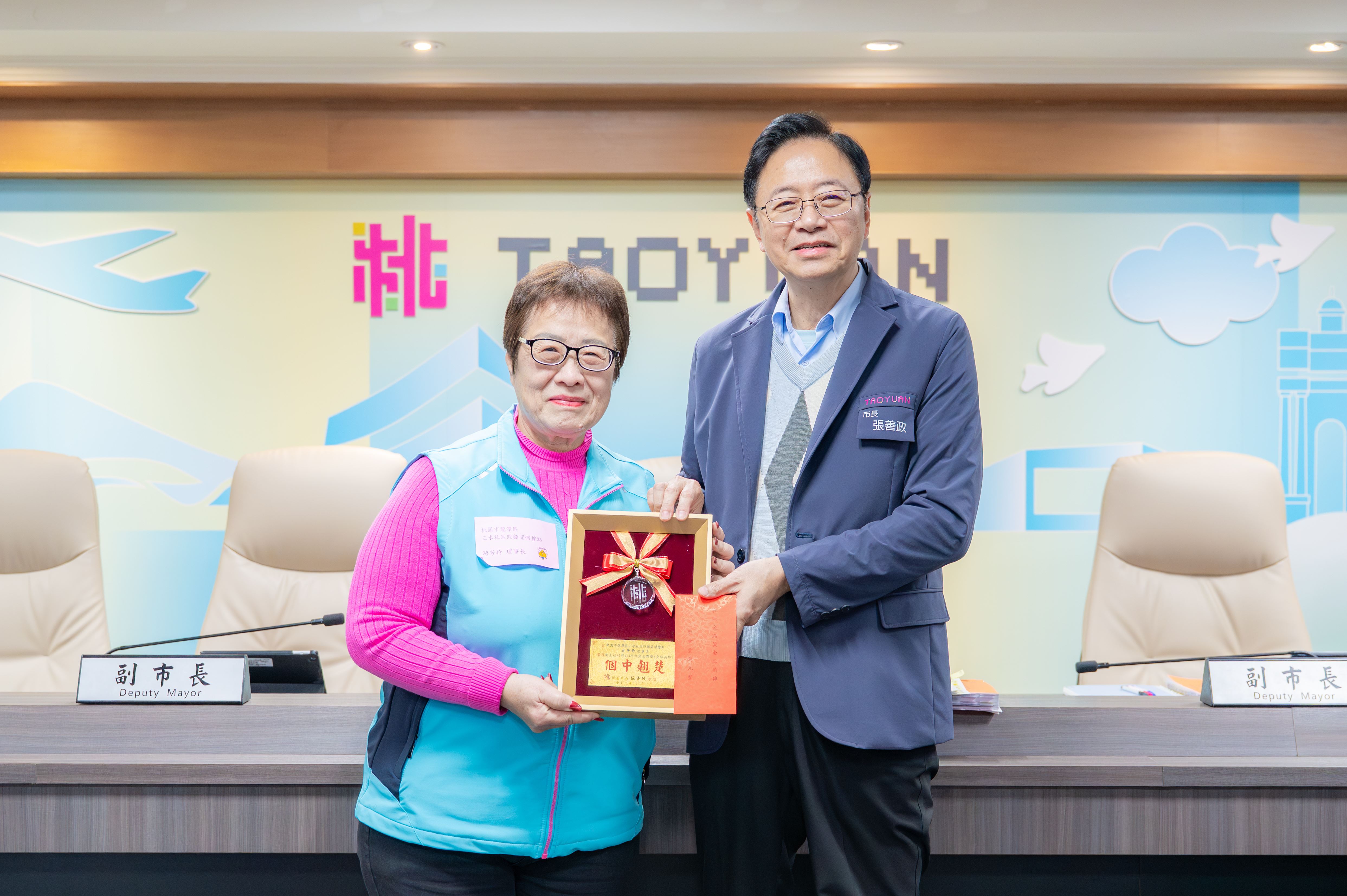 龍潭三水社區關懷據點獲中央肯定