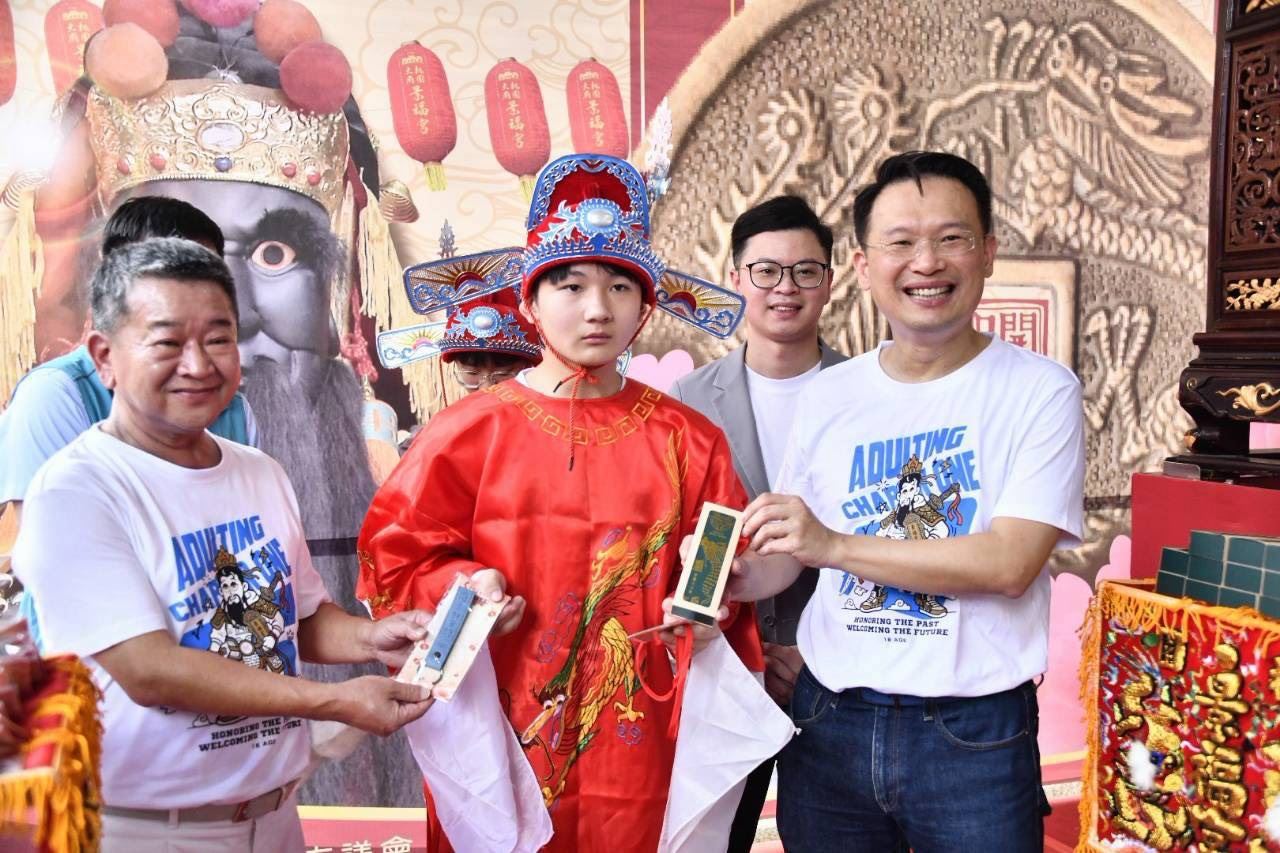 今（115）年共有300名桃園在地高中職青少年報名參加成年禮