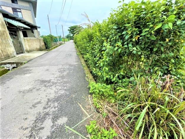 圖:「中壢區月桃路一段381巷道路拓寬工程」-施工前
