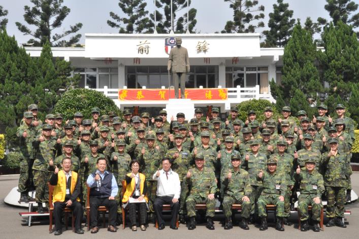 六軍團勞軍  鄭市長：感謝國軍弟兄協助各項救災救難工作