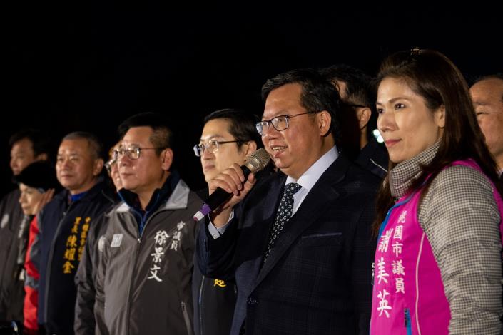 市長歡迎市民朋友踴躍參與2020桃園燈會，感受國際級光影藝術