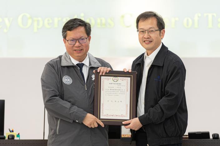 鄭市長感謝業者為防疫盡一份心力