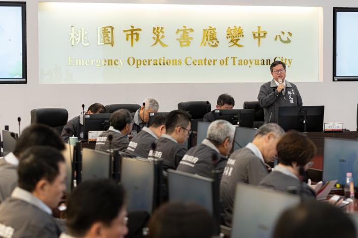 鄭市長也強調，市府會持續與中央合作，完成各項防疫整備工作