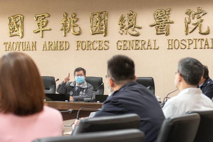 市長了解集中檢疫所營運情況