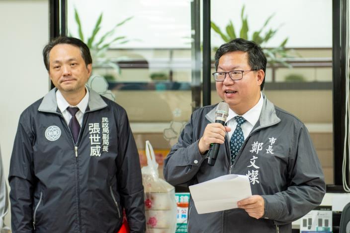 鄭市長感謝第一線防疫同仁