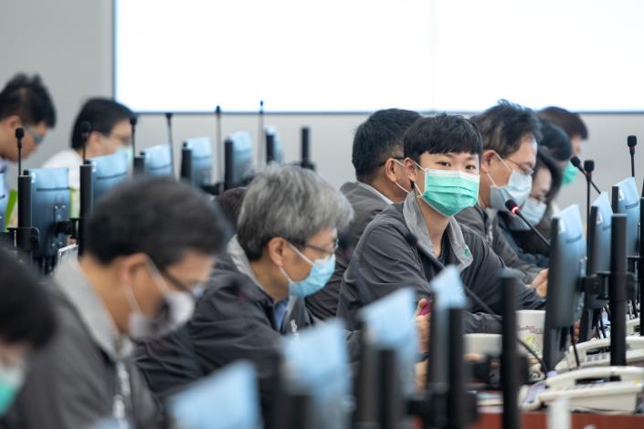 體育局長莊佳佳報告中華職棒賽事防疫措施