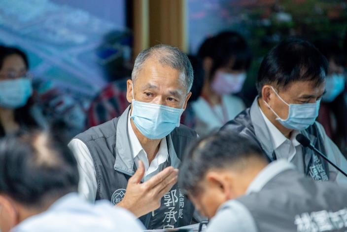 農業局長郭承泉說明紓困措施