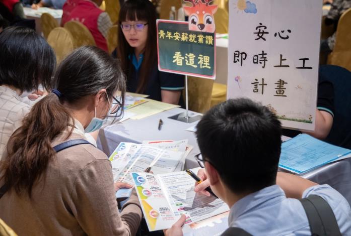 市府持續推動「青年安薪就業讚」方案