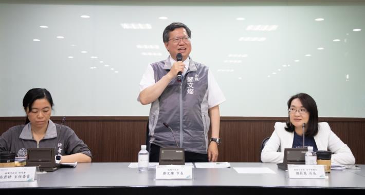 市長致詞，期勉獲得最優秀隊伍者能再接再厲，爭取最高榮譽