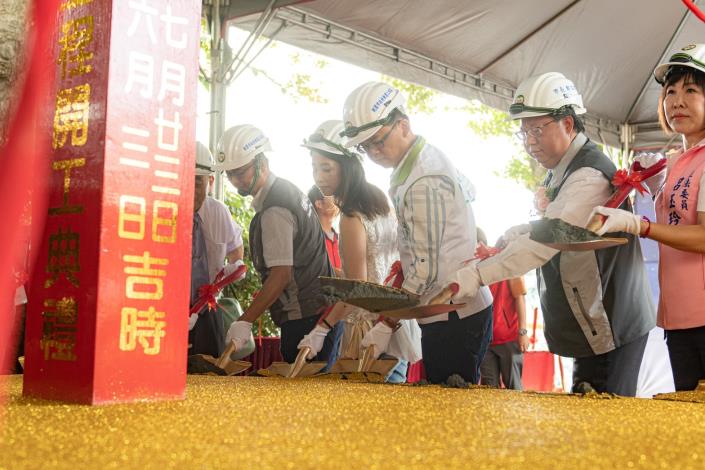 義民社福館新建工程開工動土儀式