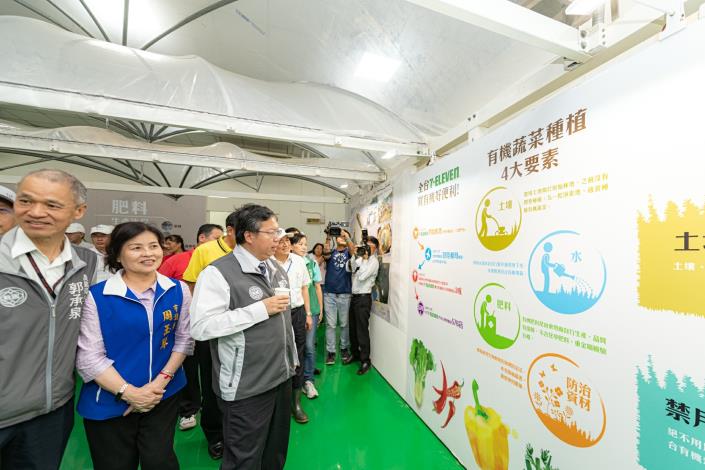 市長參觀有機教育館