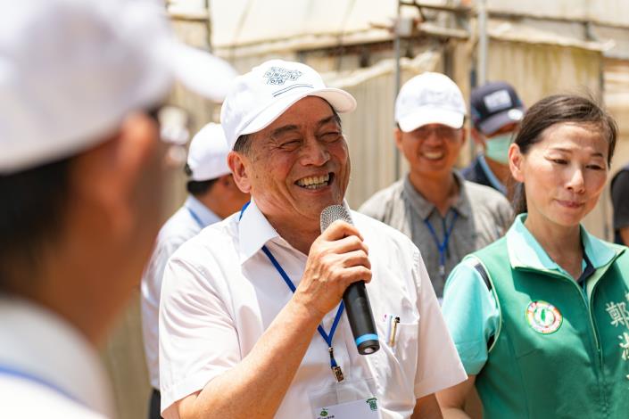 南亞塑膠工業公司總經理鄒明仁致詞