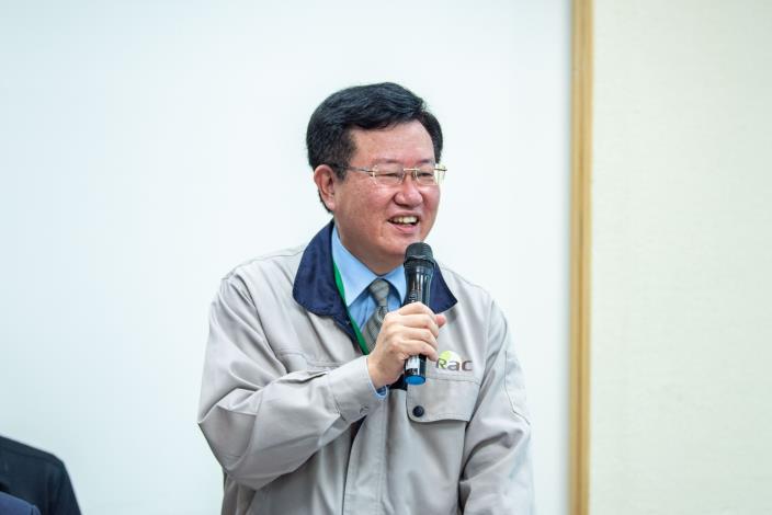 華德動能科技公司暨車王電子公司董事長蔡裕慶致詞