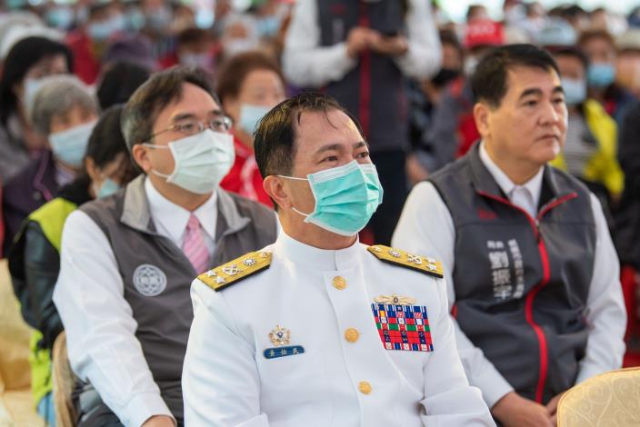 國防大學副校長黃佑民出席啟用典禮