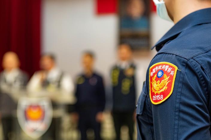 市府警察同仁守護市民安全