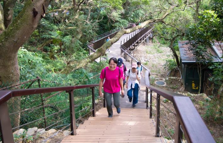 虎頭山6條生態步道全線開通，提供遊客更安全的登山環境