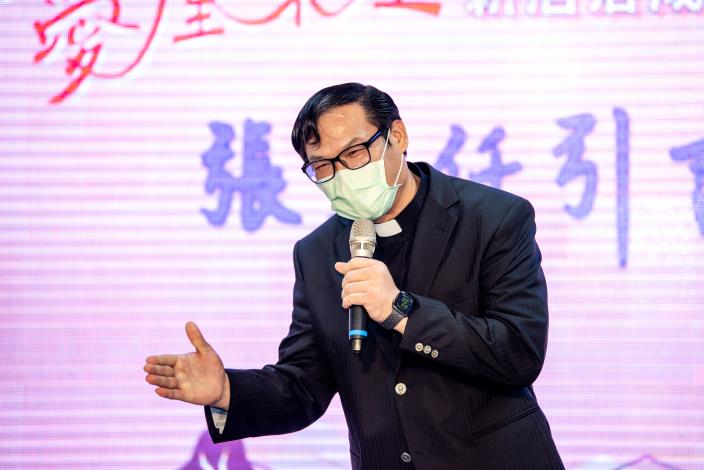 桃園少年之家主任張進益致詞