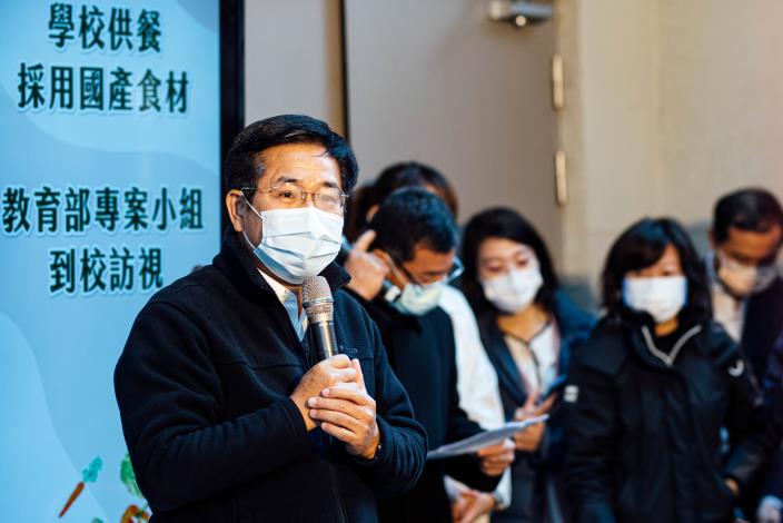 教育部長潘文忠致詞
