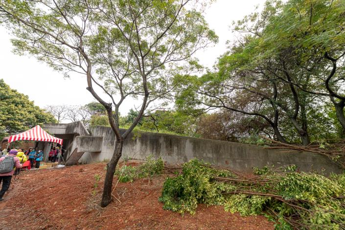 砲陣地營區閒置已久，未來活化提供市民使用