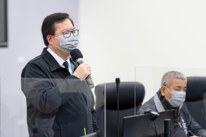 鄭市長指出，北水南調依期程完成重要里程碑，使水資源獲得合理運用