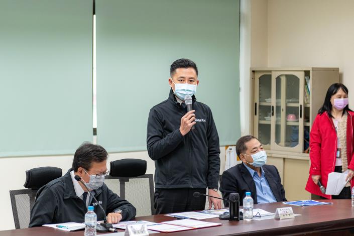新竹市長林智堅致詞