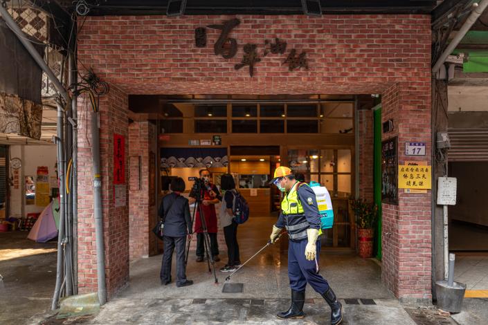 大溪老街區7里大清消，盼早日恢復商圈生意和觀光人潮