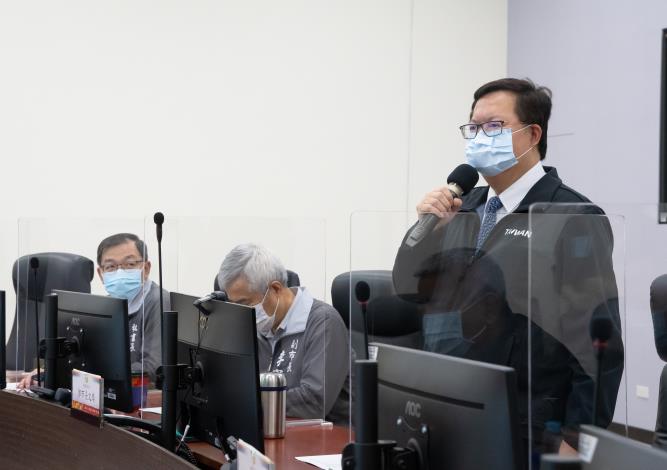 市長感謝中央、地方、部桃與所有的協力夥伴，讓部桃事件順利落幕