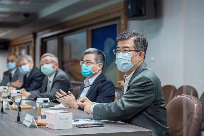 部桃院長徐永年說明足跡電子化管理之重要性