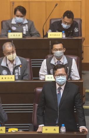 市長表示市府將遵照附帶決議辦理