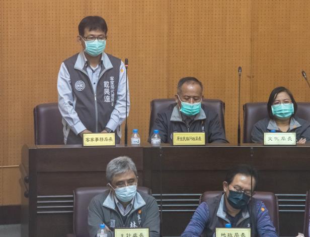 客家局代理局長戴興達赴議會備詢