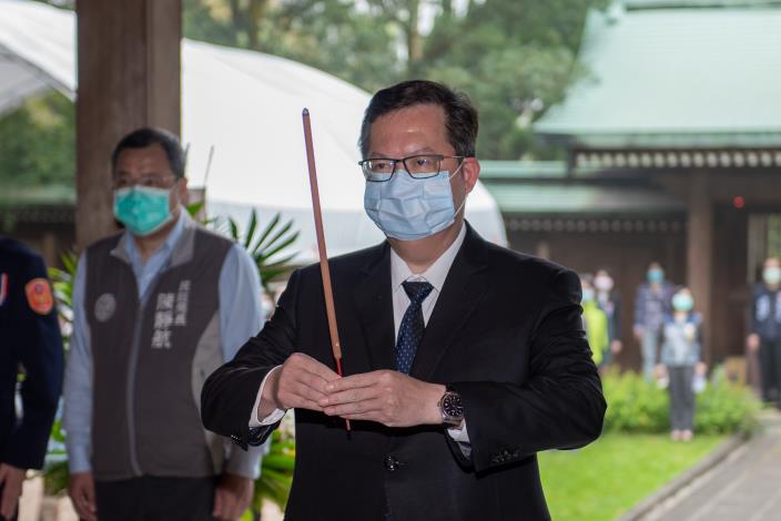 市長擔任主祭官，感念先烈對國家的犧牲奉獻