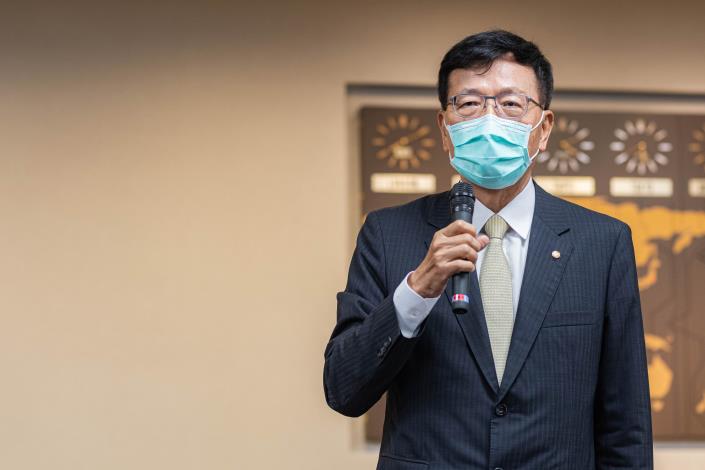 長榮航空董事長林寶水致詞