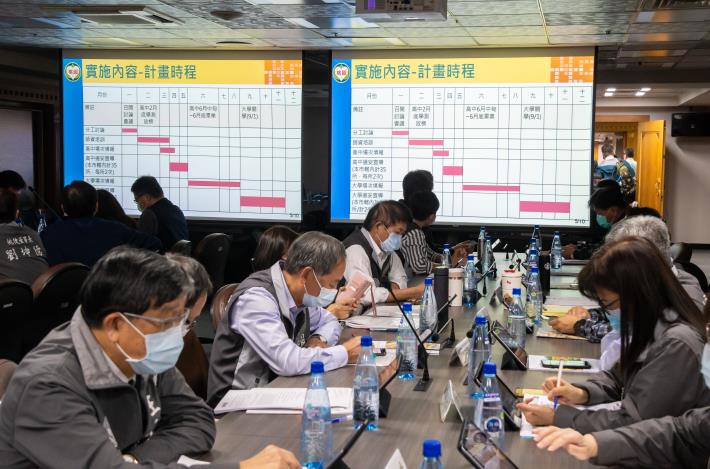 桃園市機車安全防禦駕駛計畫時程