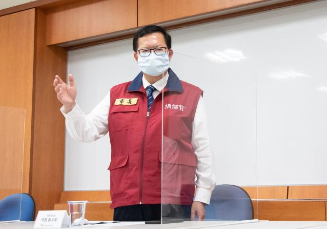 市長致詞表示，感謝華儲配合擴大採檢隔離，讓確診案件順利落幕
