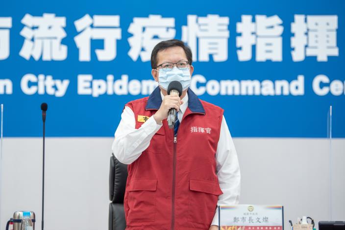 鄭市長表示，施打率高達96.6%，表示市民習慣使用社區接種站，且深具防疫意識，因此施打疫苗的意願也相當高