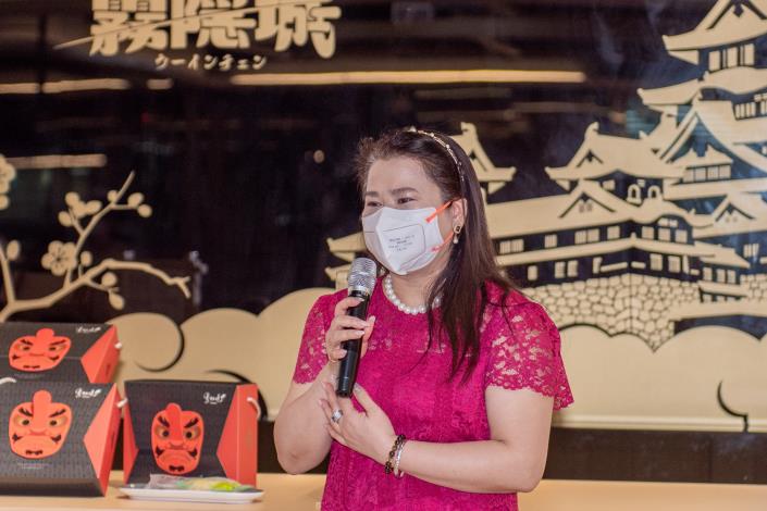 桃園市觀光工廠協會理事長溫錦儀致詞