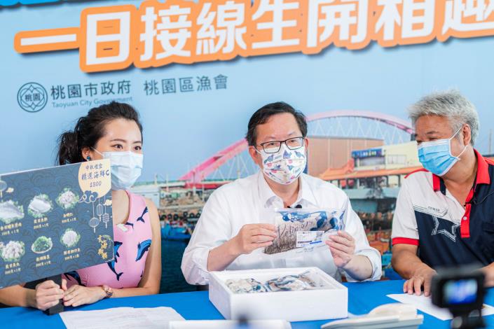 市長分享，金目鱸魚清肉無論清蒸或煎煮都相當美味