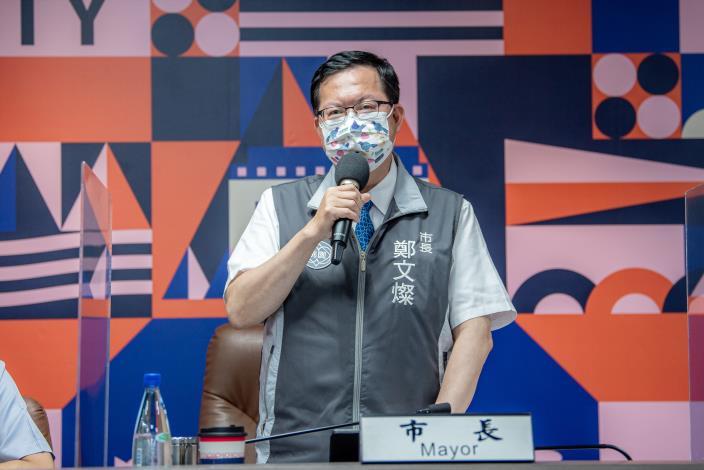 市長致詞表示，沙崙產業園區產業用地開始標售，採「先租後售」制度，預計111年4月用地點交，打造綠能智慧倉儲物流示範園區