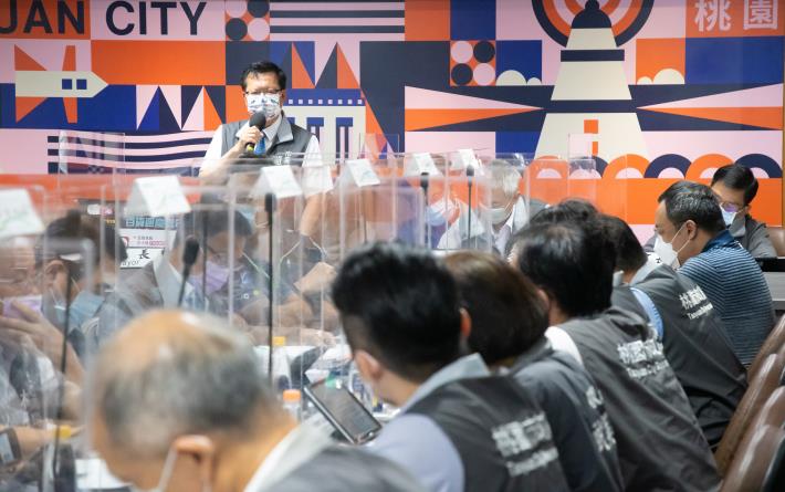 目前全國疫苗接種計畫已逐漸進入全齡接種、二劑擴大的階段，市長鼓勵民眾踴躍預約接種，提升保護力