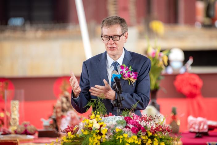 IKEA總經理Holger Peters致詞