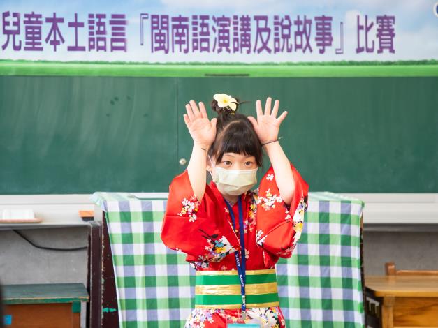今日閩南語演講及說故事比賽共有59位同學參加