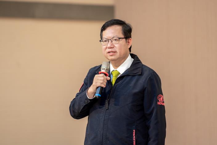 鄭市長感謝守望相助隊支援防疫工作，交出防疫好成績，共同守護社區安全