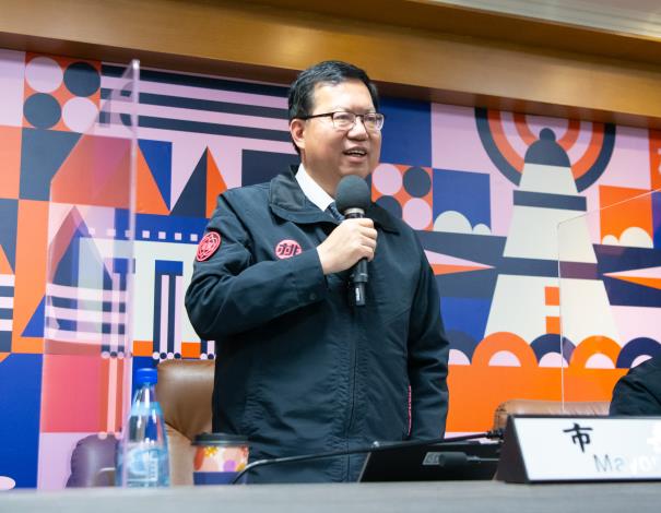 鄭市長致詞提到「好市乘雙加碼抽，10倍幸福，萬人有福」活動