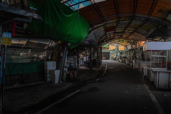 忠貞市場因應防疫暫停營業