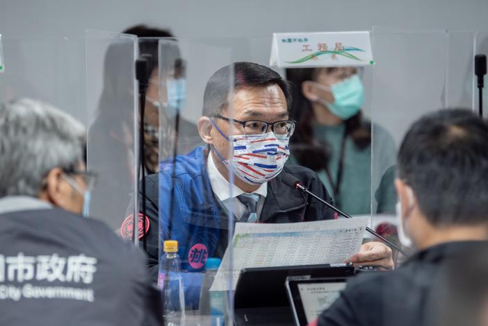 教育局長林明裕報告校園防疫整備