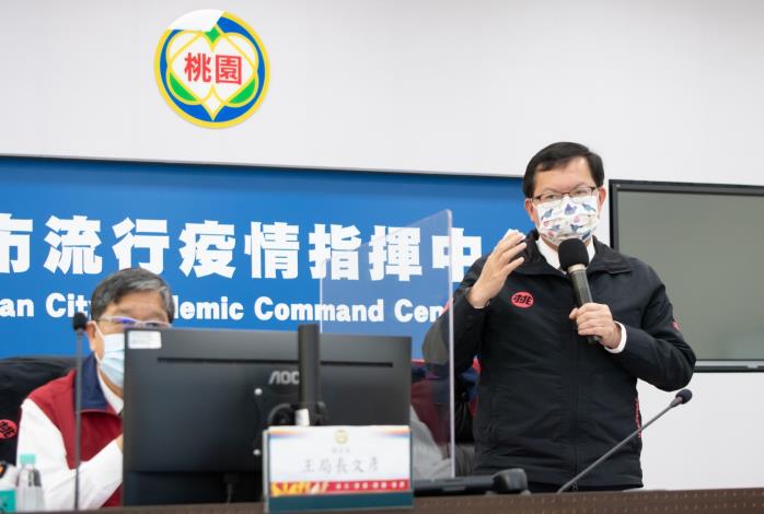 市長呼籲民眾戴好口罩、落實防疫措施