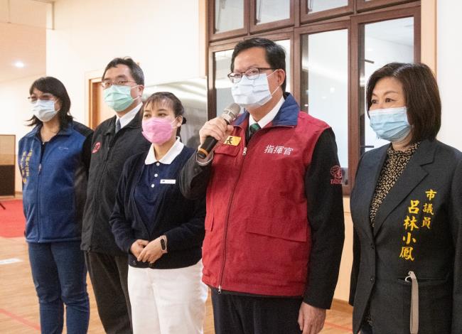 市長感謝慈濟志工與醫護團隊一同守護市民健康